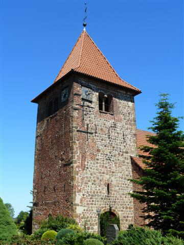 Turm der St. Laurentius-Kirche Hasbergen